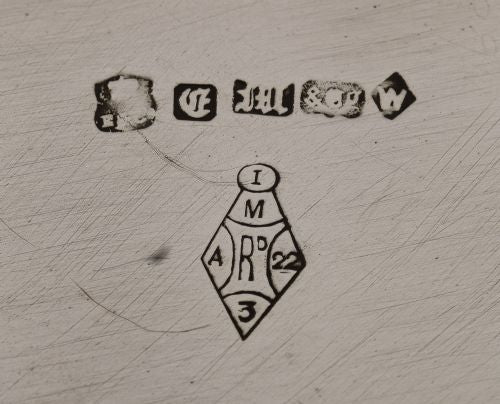 Very Large Victorian Silver Plated Elkington Salver/Tray - 1861