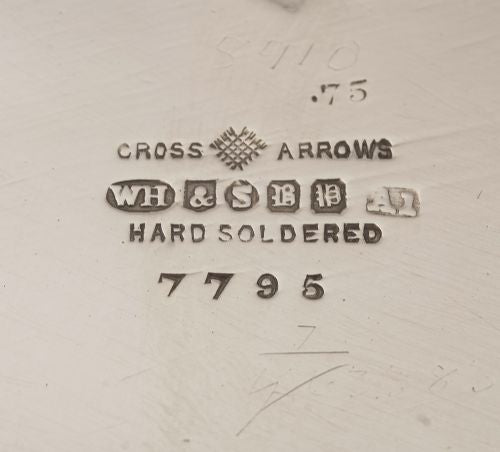 Pair Silver plated Serving Trays Asprey's - London - circa 1920