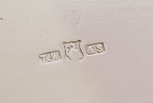 Pair Silver plated Serving Trays Asprey's - London - circa 1920