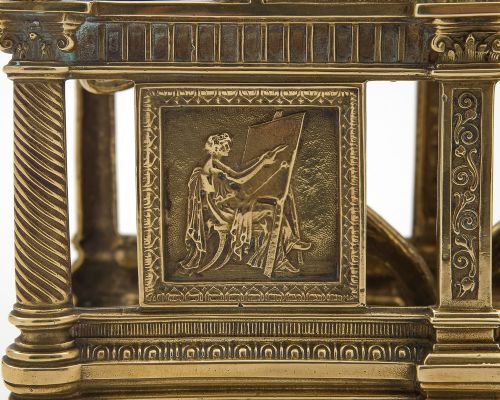 Fabulous Victorian brass letter rack - circa 1890