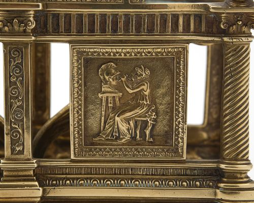 Fabulous Victorian brass letter rack - circa 1890