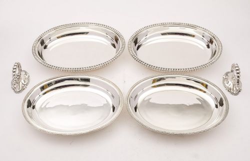 Lovely Pair of Victorian Entrée Dishes - circa 1890