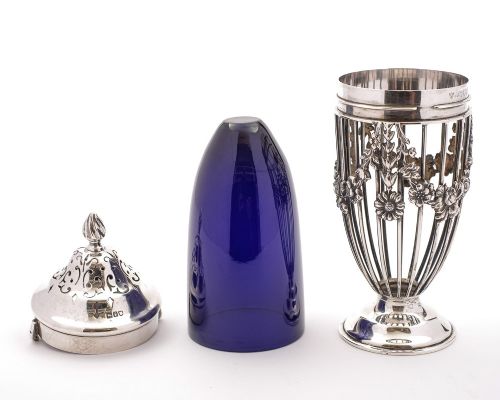Fabulous Edwardian Silver Sugar Shaker - London 1901
