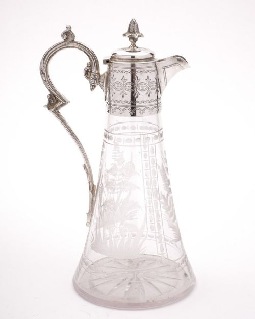  Fabulous Victorian Claret Jug - circa 1890