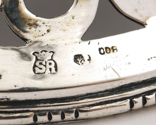 Lovely Large Silver Vase - circa 1900