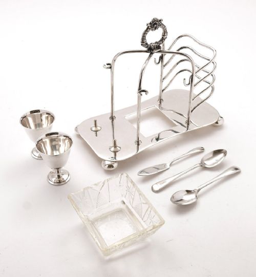 Gorgeous Edwardian Silver Plated Breakfast Cruet - Circa 1905