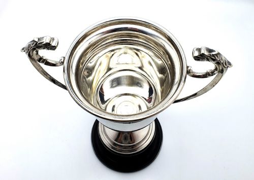 Nice Silver Plated Celtic Style Trophy Cup - Circa 1930