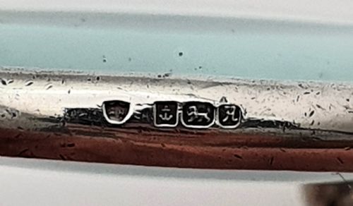 Stylish Silver Magnifying Glass on Chain - Magnifying Glass Necklace/ Pendant - circa 1950