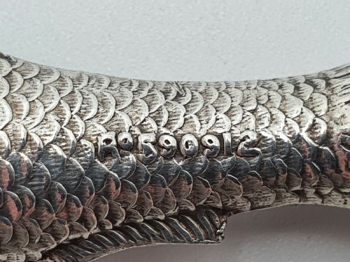 A Stunning 14-piece Harrods fish set - English antique - 1911