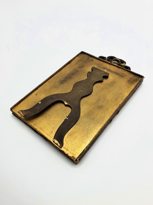 Handsome Antique French Gilt Brass Photo Frame - circa 1900