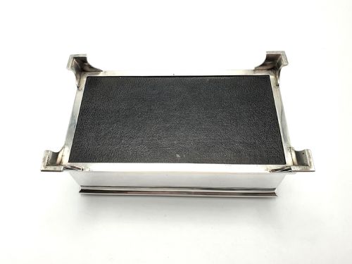 Splendid Art Deco Silver Jewellery Box - Birmingham 1938