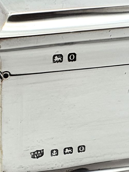 Splendid Art Deco Silver Jewellery Box - Birmingham 1938