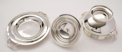 Splendid Large Antique Victorian Tureen on Stand - circa 1880