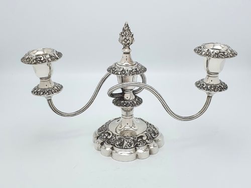 Fabulous Pair of Edwardian Low Candelabras - circa 1905
