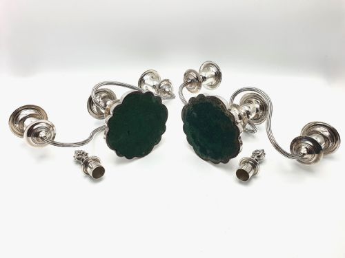 Fabulous Pair of Edwardian Low Candelabras - circa 1905