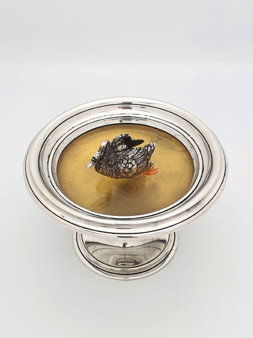 Ungewöhnliche österreichische Tischdekoration/Comport - um 1900