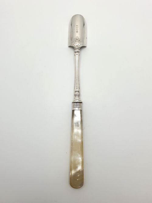 Wunderschöne viktorianische Stilton-Schaufel aus Silber – 1890