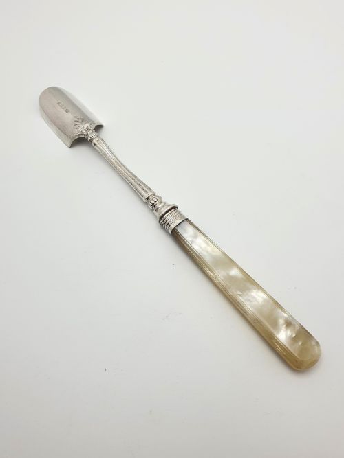 Wunderschöne viktorianische Stilton-Schaufel aus Silber – 1890