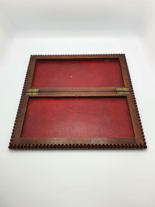 Superb Antique Victorian Folding Chessboard - circa 1870