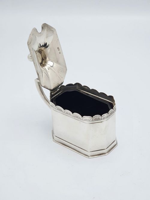 Lovely Art Deco Silver Mustard Pot - 1927