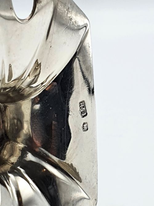 Lovely Art Deco Silver Mustard Pot - 1927