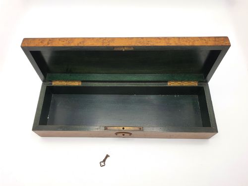 Lovely Dutch Burr Walnut Box - circa 1930