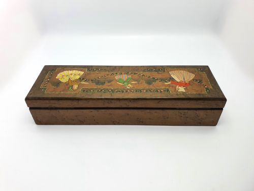 Lovely Dutch Burr Walnut Box - circa 1930