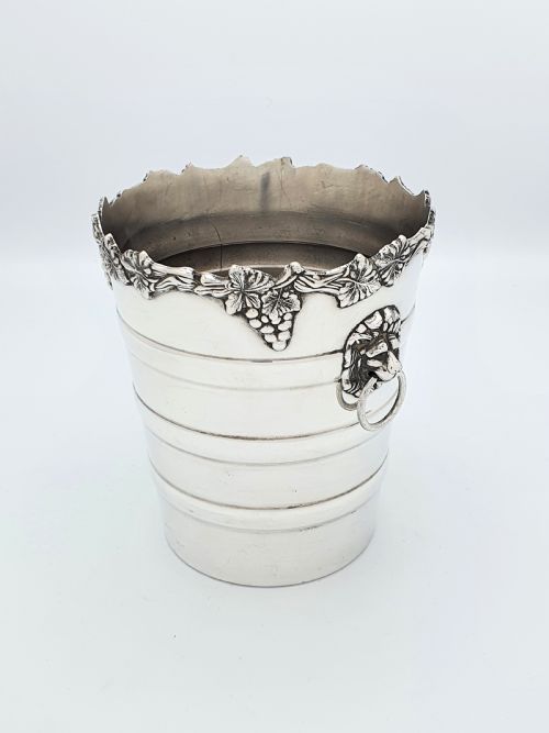 Gorgeous Silver-Plated Wine Bucket - circa 1950