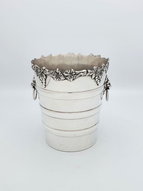 Gorgeous Silver-Plated Wine Bucket - circa 1950