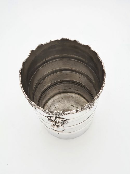 Gorgeous Silver-Plated Wine Bucket - circa 1950