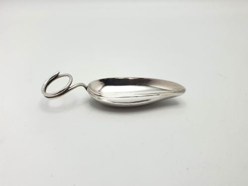 American Novelty Sterling Silver Tea Caddy Spoon - circa 1900