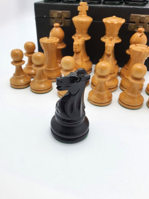 Nice Staunton Style Chess Set - circa 1930