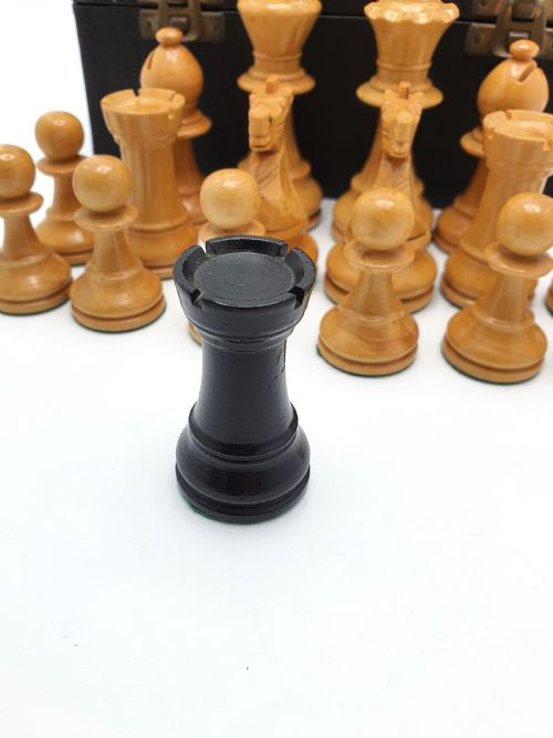 Nice Staunton Style Chess Set - circa 1930