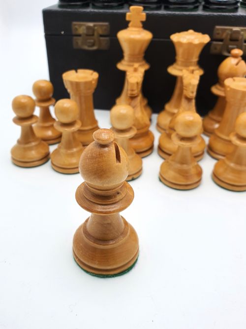 Nice Staunton Style Chess Set - circa 1930