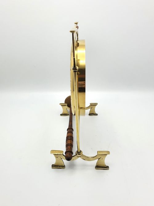 Lovely Edwardian Brass Dinner Gong - circa 1905
