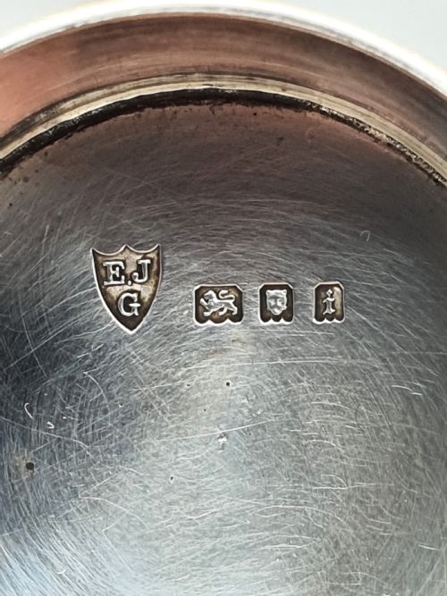 Good Silver Tea Caddy - London 1924