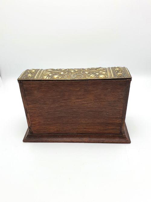 Good English Art Nouveau Edwardian Document Box - circa 1905