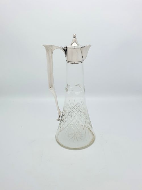 Fabulous Antique Silver-Plated Claret Jug - circa 1900