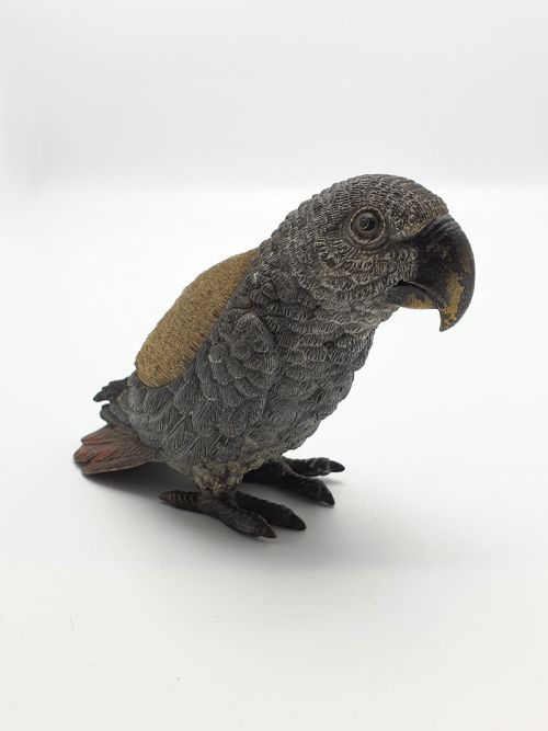 Wonderful Antique Austrian Novelty Parrot Pen Wipe - circa 1900