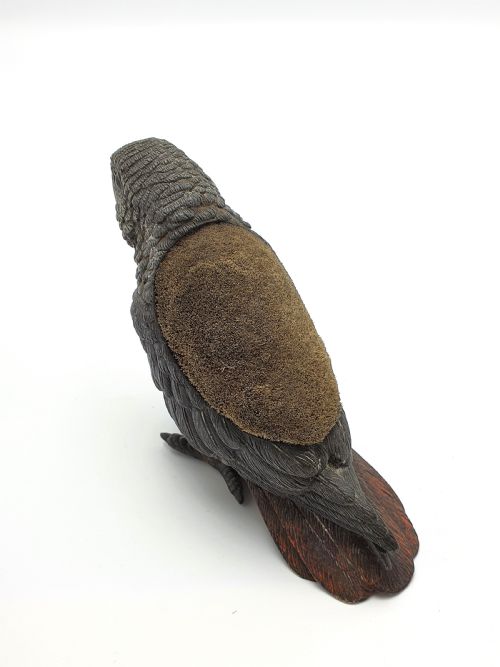 Wonderful Antique Austrian Novelty Parrot Pen Wipe - circa 1900