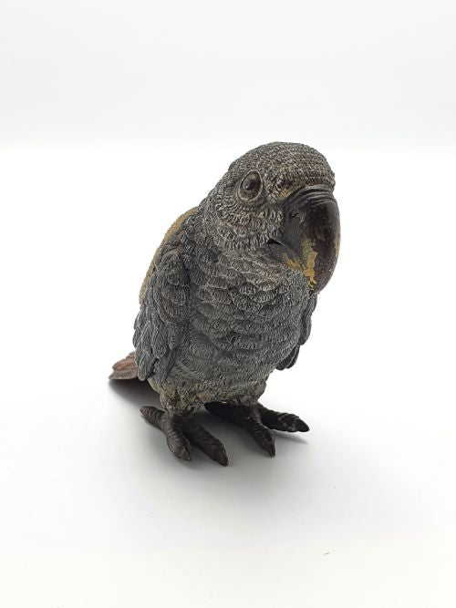 Wonderful Antique Austrian Novelty Parrot Pen Wipe - circa 1900