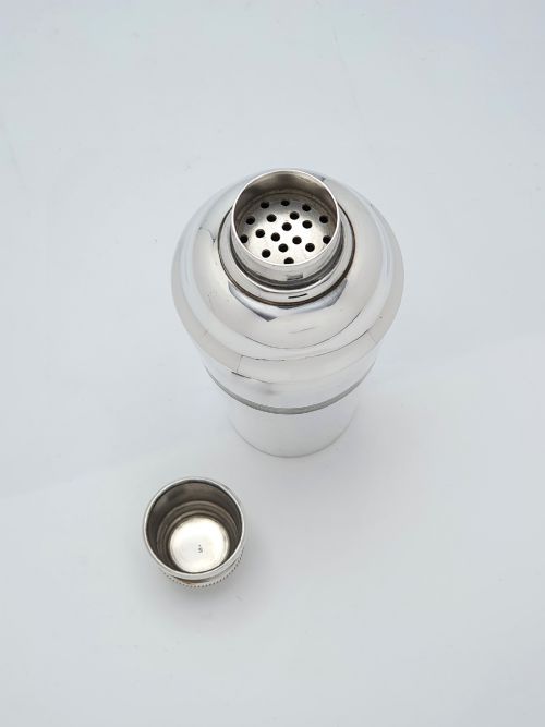 Lovely Art Deco Silver Plated Cocktail Shaker - circa 1930