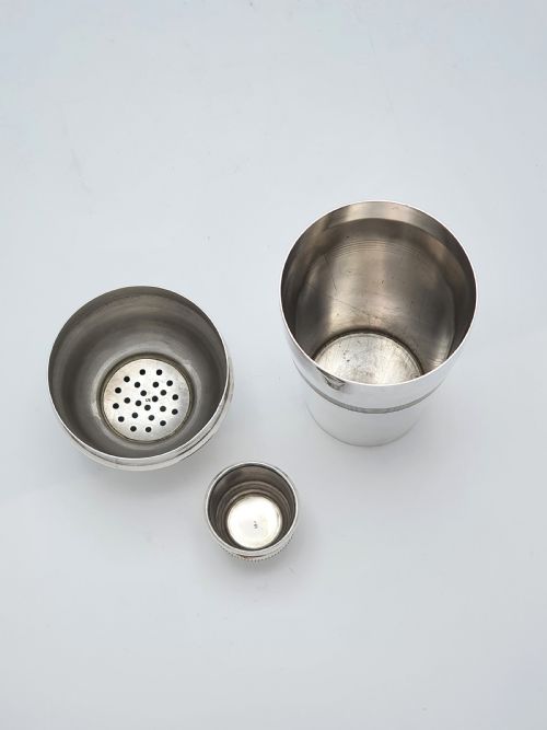 Lovely Art Deco Silver Plated Cocktail Shaker - circa 1930