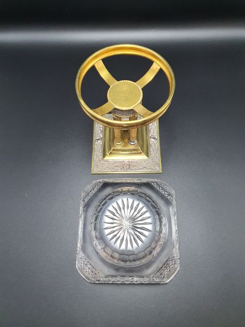 Fabulous Austrian Centrepiece and Matching Candlesticks - circa 1900