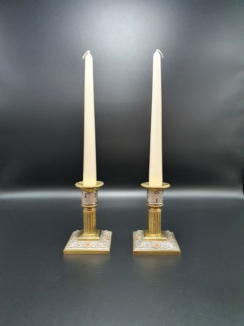 Fabulous Austrian Centrepiece and Matching Candlesticks - circa 1900