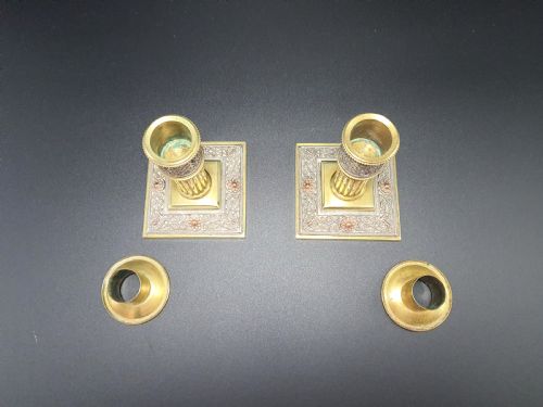 Fabulous Austrian Centrepiece and Matching Candlesticks - circa 1900