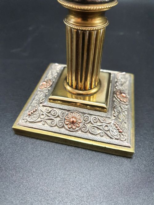 Fabulous Austrian Centrepiece and Matching Candlesticks - circa 1900