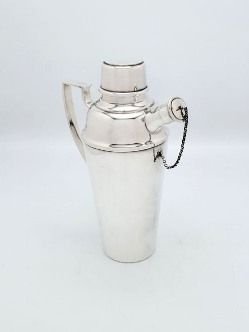 Gorgeous Asprey Silver-Plated Cocktail Shaker - circa 1930