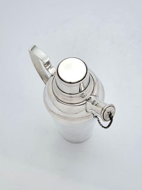 Gorgeous Asprey Silver-Plated Cocktail Shaker - circa 1930