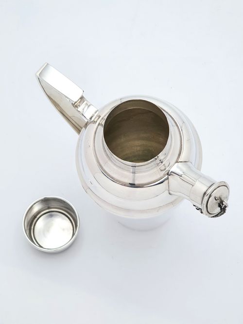 Gorgeous Asprey Silver-Plated Cocktail Shaker - circa 1930